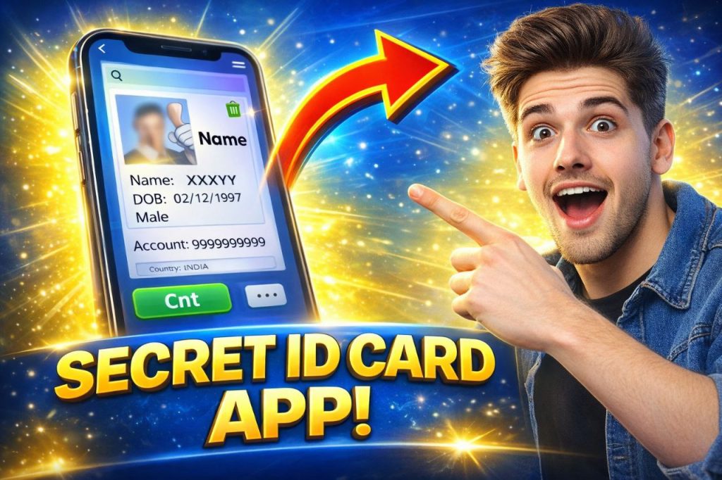 SECRET ID CARD APP! 🤯